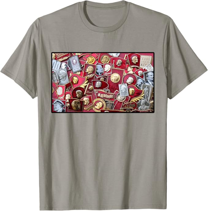 Vladimir Lenin Medals T-Shirt