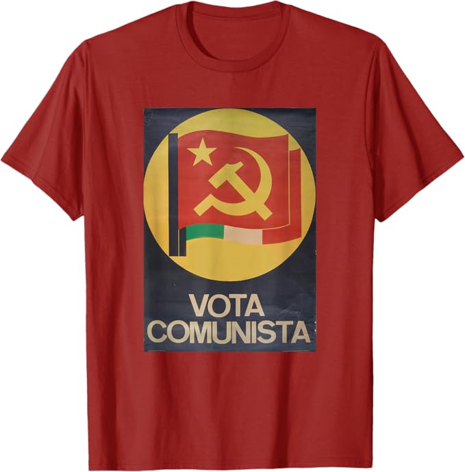 Vota Comunista Italian Communist T-Shirt